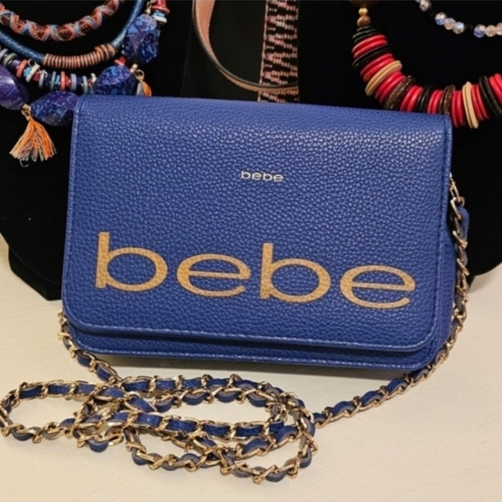 Bebe crossbody wallet purse (deep blue)